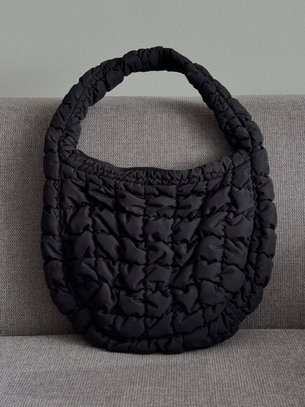 cos quilted mini bag
